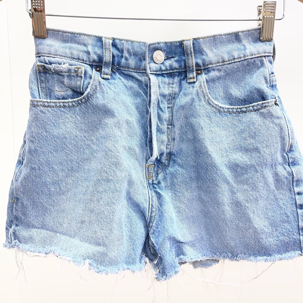 Pacsun Sky Blue Denim Shorts